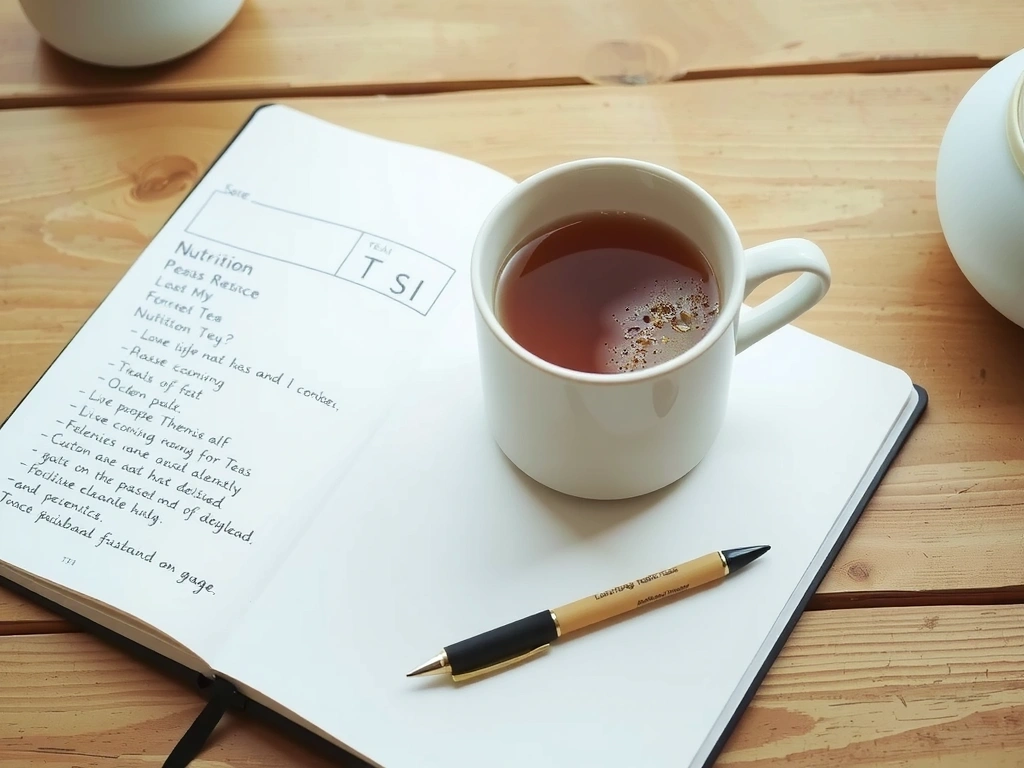 Šálek bylinkového čaje a poznámky k výživě